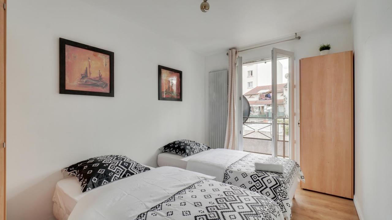 Chic Apart With Parking Near Paris Aubervilliers Exterior photo